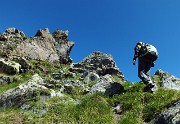 Un gran bel ‘divertente’ Pizzo di Cigola (2632 m) il 31 luglio 2014